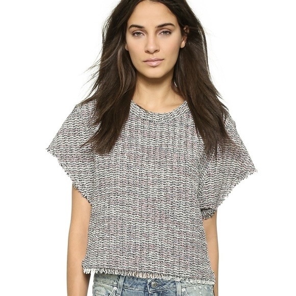 IRO Devan Tweed Top